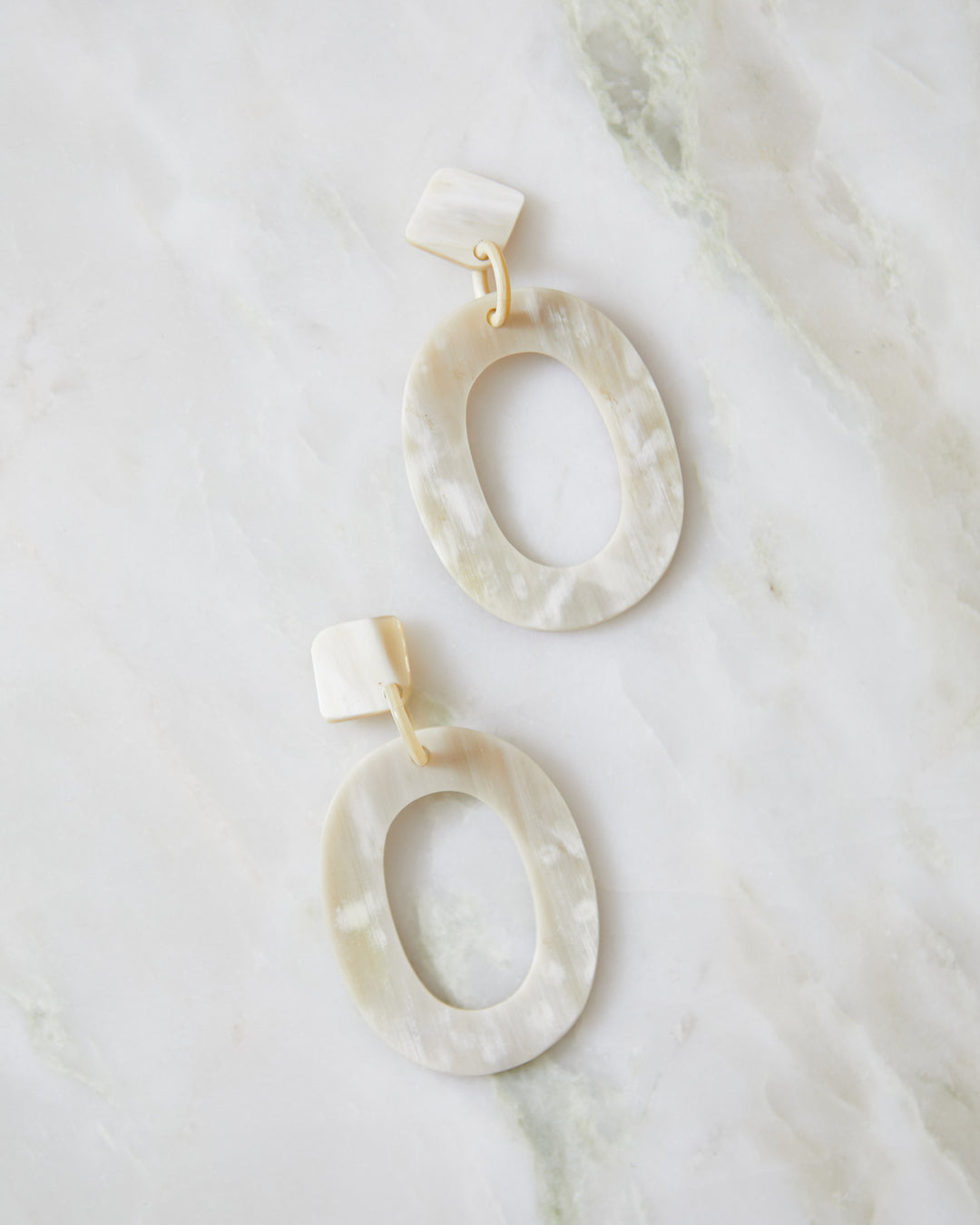 Natural Horn Earrings