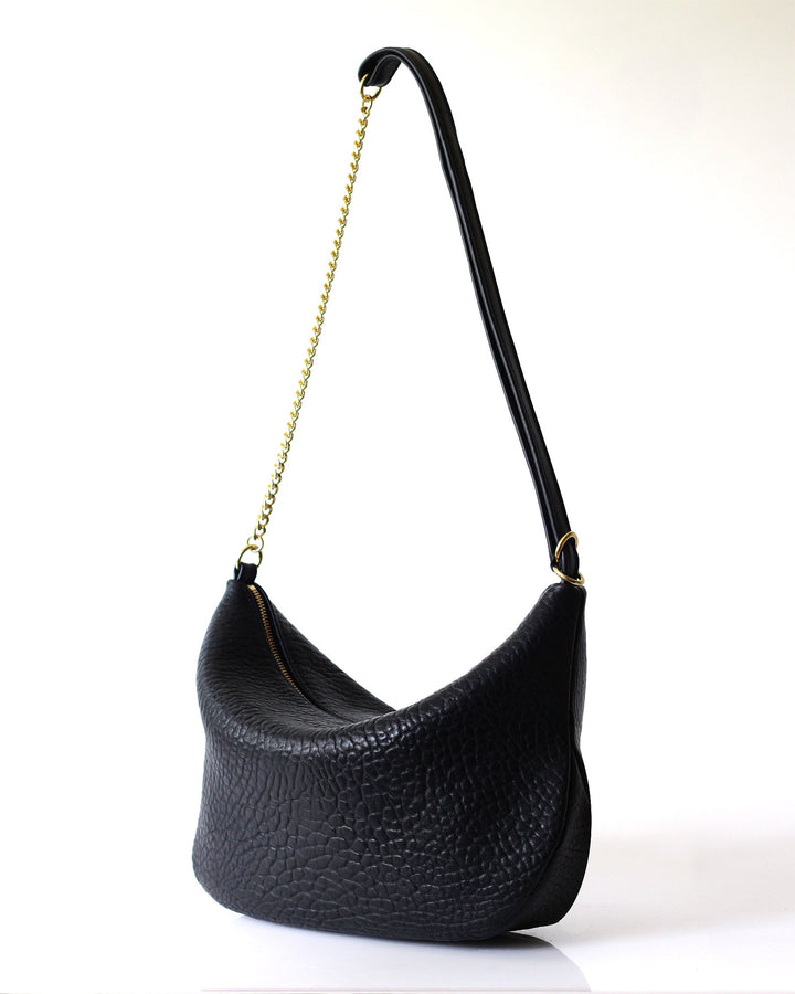 Alma Sling | Shrunken Lamb - Opelle bag AW22 - Opelle leather handbag handcrafted leather bag toronto Canada