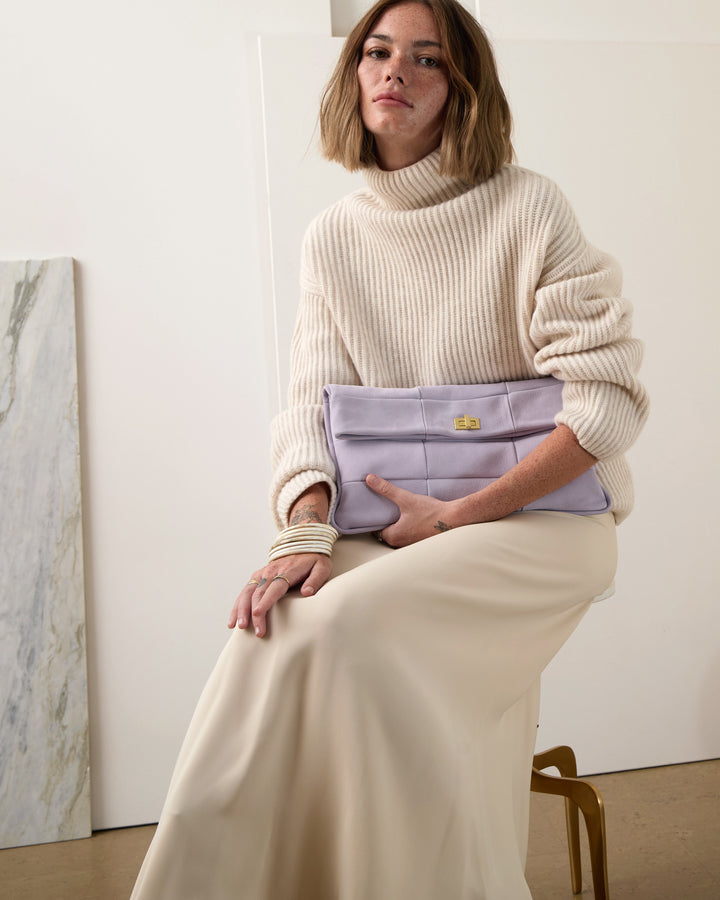 Magdalen Fold Over | Lavander