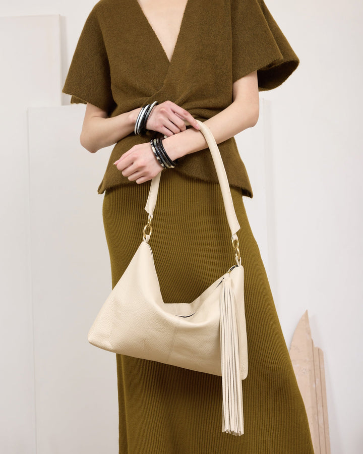 Helena Tassel Sling | Ivorine
