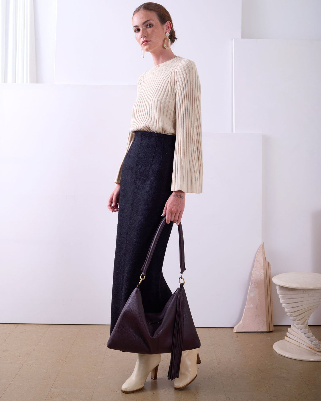 Helena Tassel Sling | Raisin