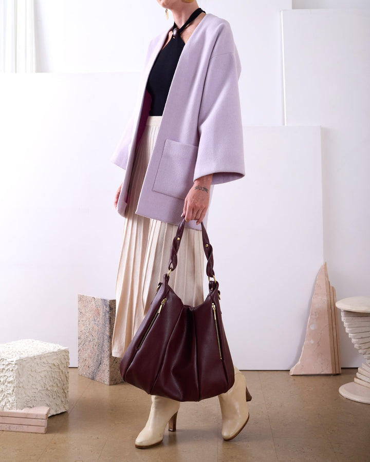 Lotus Bag | Mahogany