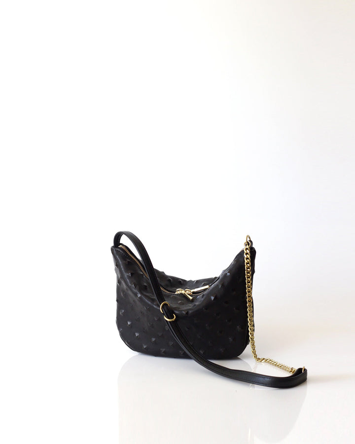 Alma Baby Sling | Black Studded Lamb