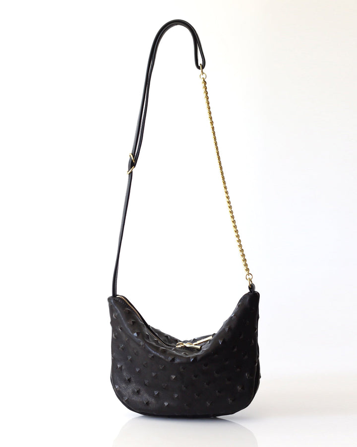 Alma Baby Sling | Black Studded Lamb