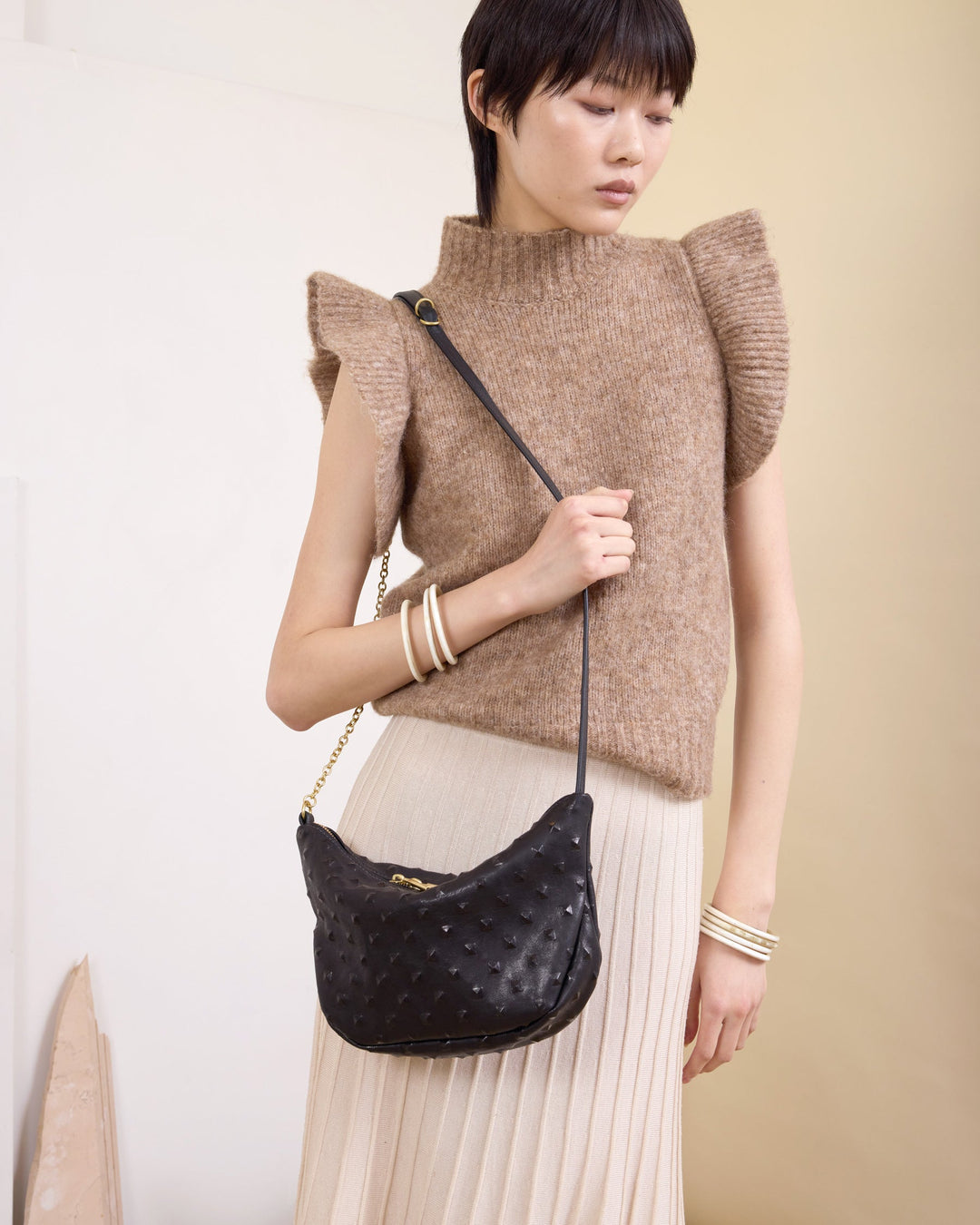Alma Baby Sling | Studded Lamb