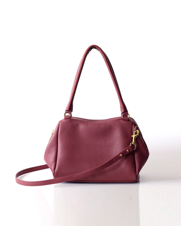Odine Satchel | Roseate Pebbled