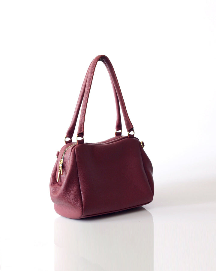 Odine Satchel | Roseate Pebbled