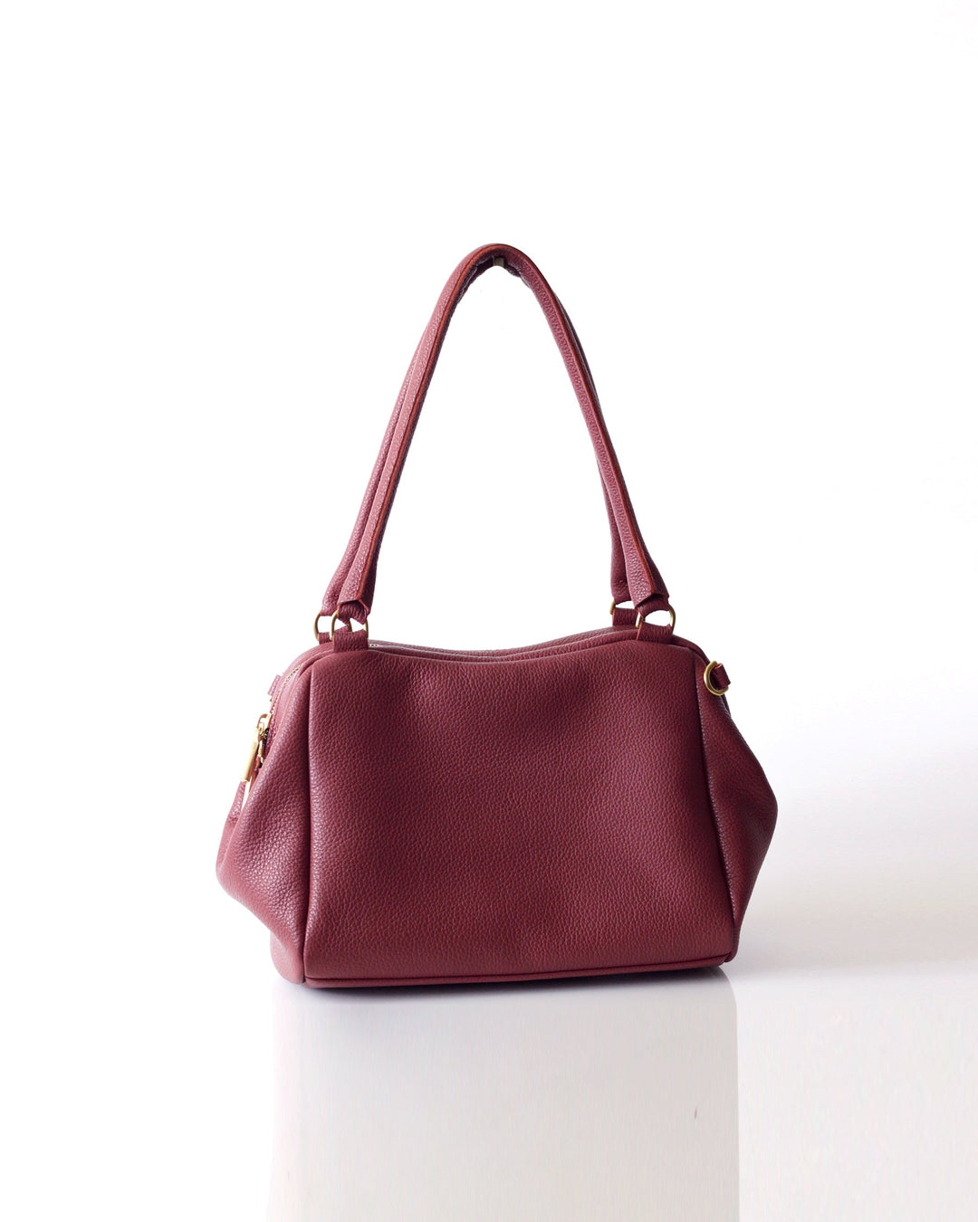 Odine Satchel | Roseate Pebbled