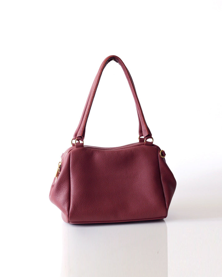 Odine Satchel | Roseate Pebbled