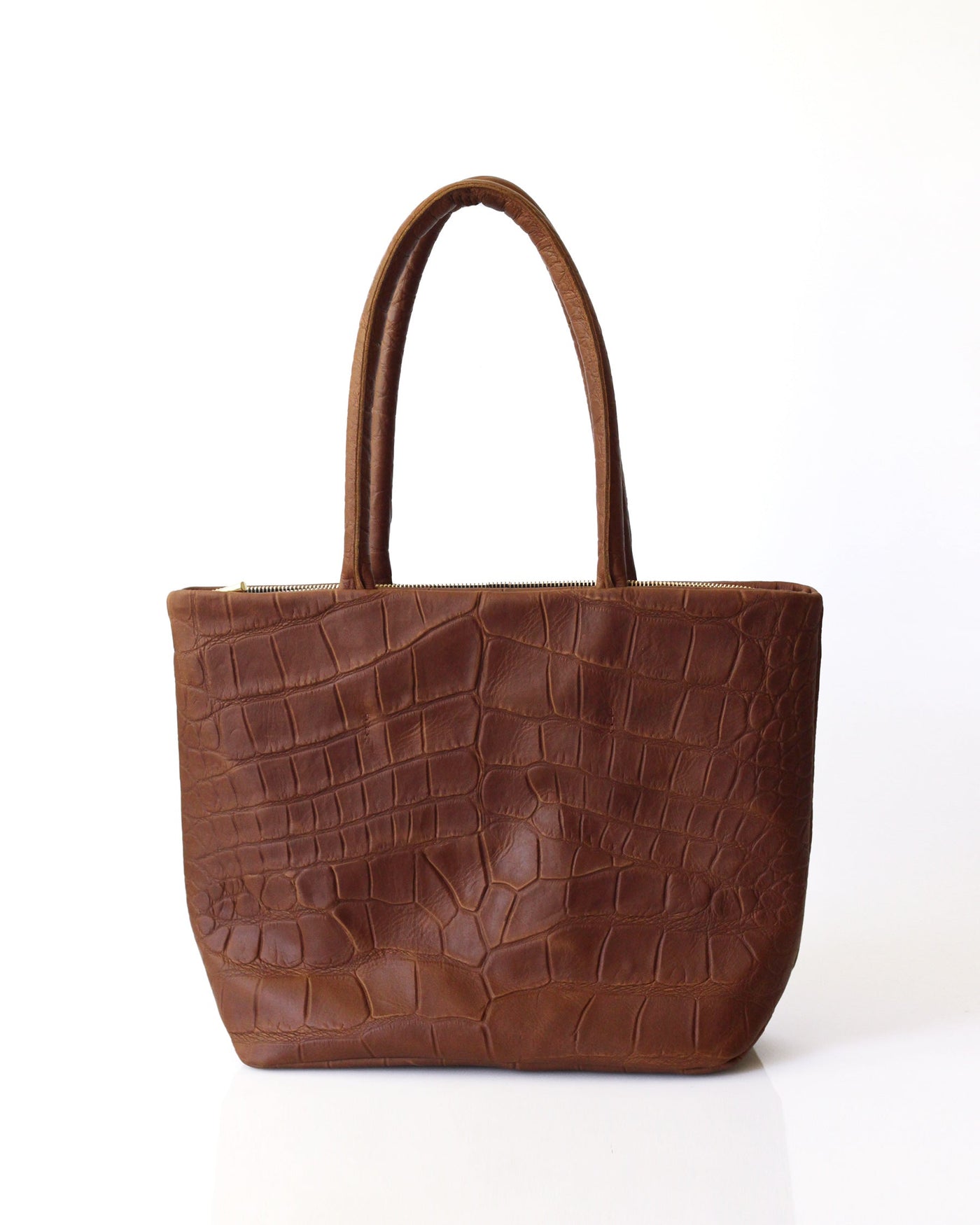 Mindy Petite | Bronze Croc