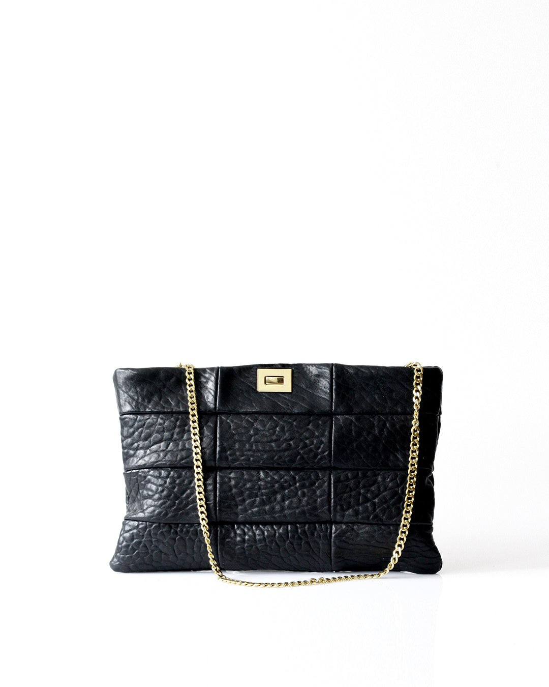 ★TOUT Y EST★ Micro opel emboss clutch black 21ebch02 Magdalen-Clutch-opelle-soft-