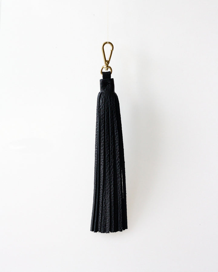 Tassel Charm | Black - OPELLE bag opelle handbag opellecreative